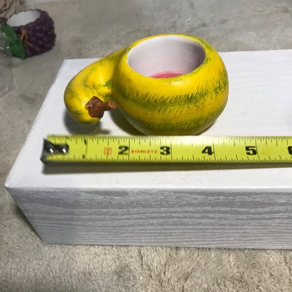 PartyLite Harvest Medley Tealight Candle Holder Pear Plum Grapes Pumpkin Squash - Picture 15 of 16